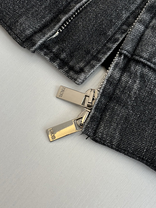 ディオール ブレード刺繍コットンツイル編みジャケット