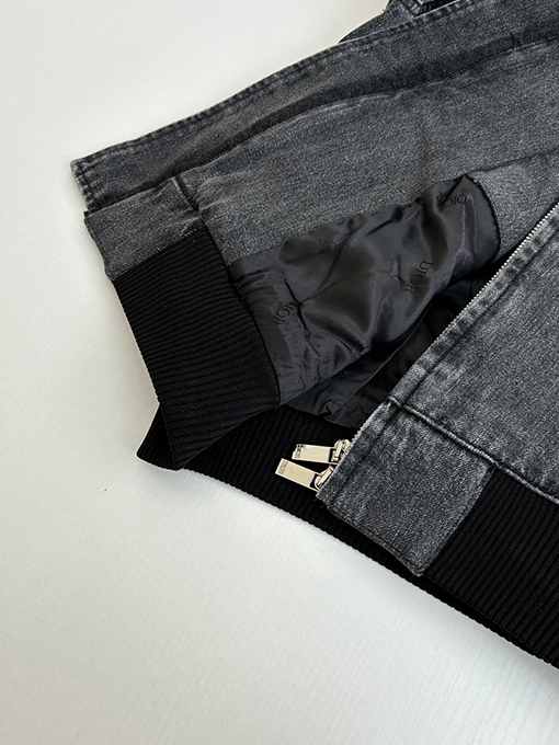 ディオール ブレード刺繍コットンツイル編みジャケット