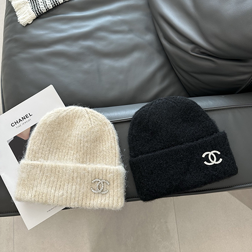 シャネルスーパーコピー ラインストーンウールニット帽