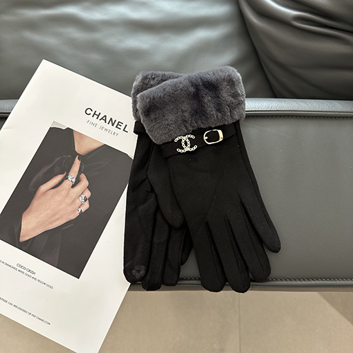シャネル 厚の暖かい手袋