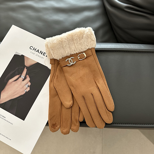 シャネル 厚の暖かい手袋