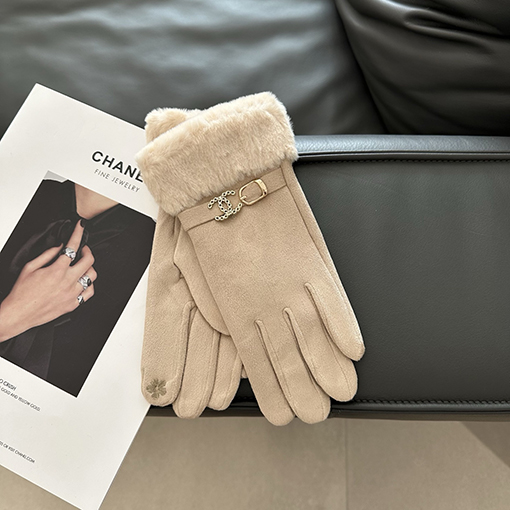 シャネル 厚の暖かい手袋