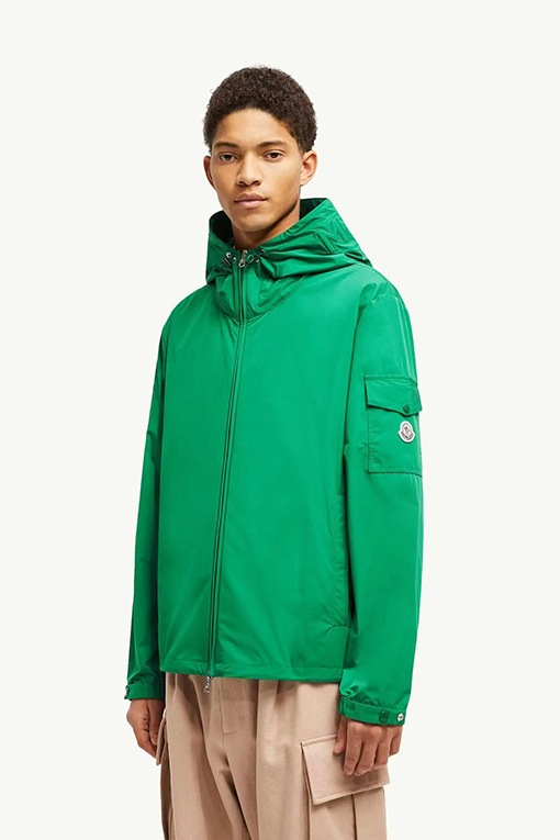 モンクレール Sassiere メンズ フード付き 軽量 ウィンドブレーカー ジャケット