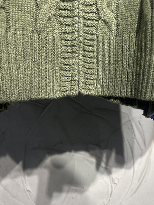 バレンシアガ Balenciaga Demna 新しいセーターパッチワークニットカーディガン