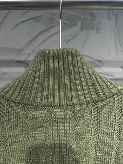 バレンシアガ Balenciaga Demna 新しいセーターパッチワークニットカーディガン