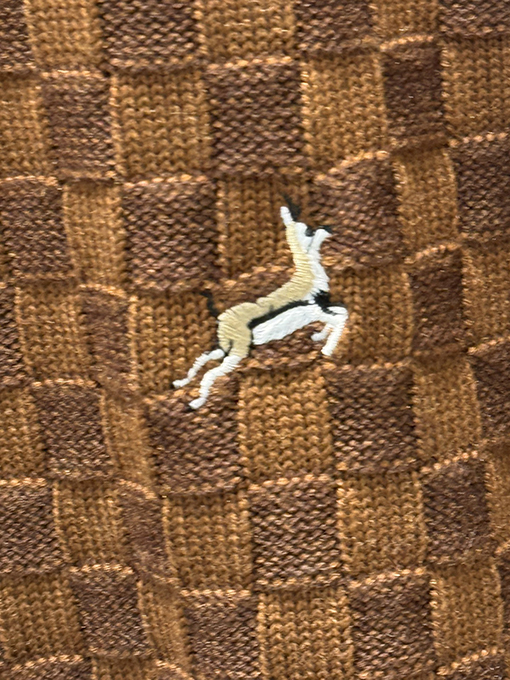 ルイヴィトン 新作のラウンドネック、ズートピア刺繍ニットセーター