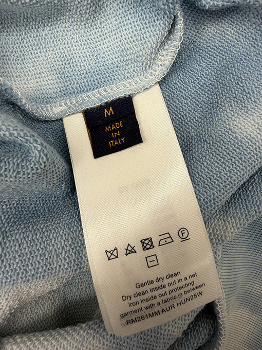 ルイヴィトンスーパーコピー タイダイ刺繍クルーネックスウェットシャツ