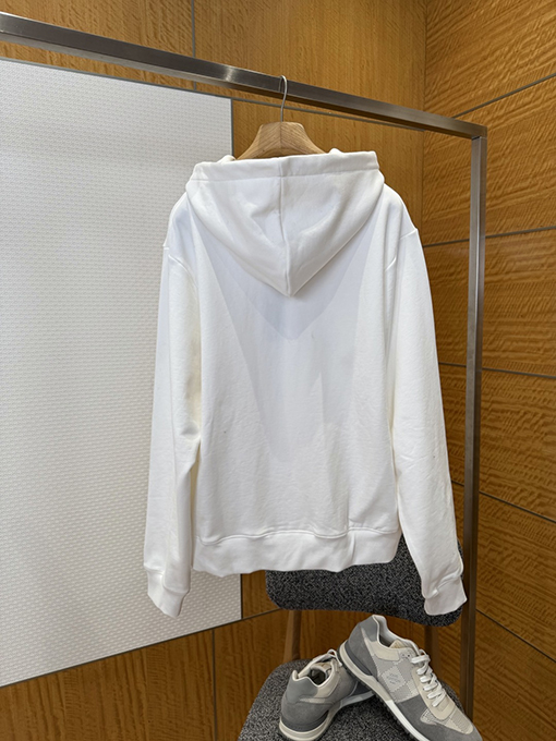 ディオール ポニー刺繍フード付きジップアップスウェットシャツジャケット