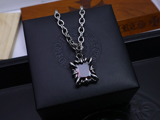 クロムハーツ クラシックレターネックレス