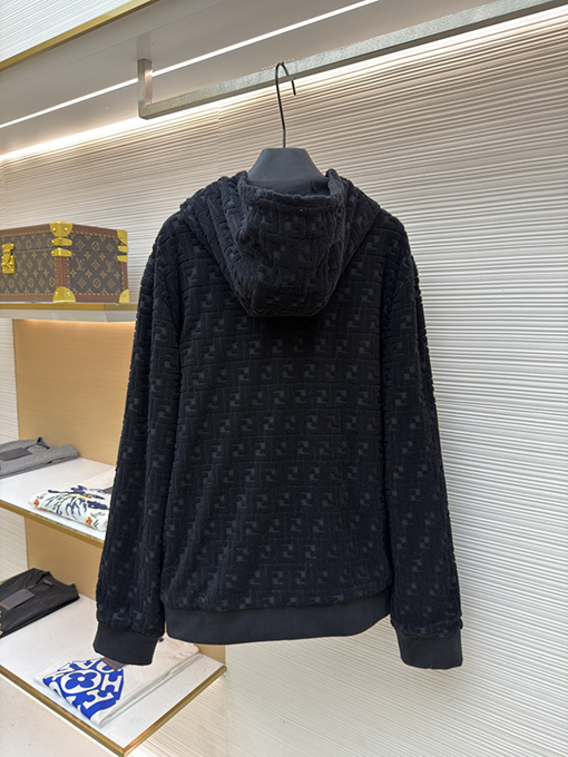 フェンディ ダブルFロゴエンボススウェットシャツ