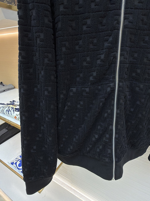 フェンディ ダブルFロゴエンボススウェットシャツ