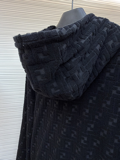 フェンディ ダブルFロゴエンボススウェットシャツ