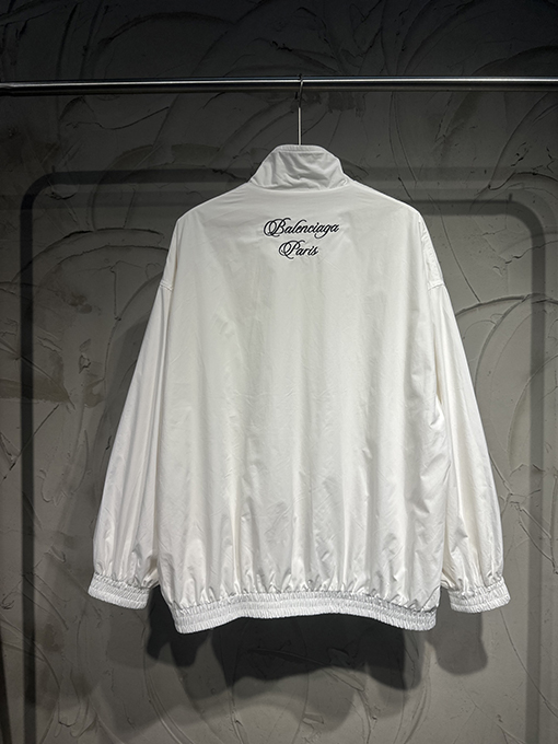 バレンシアガ Balenciaga 両面リバーシブルフリース裏地トレンチコート