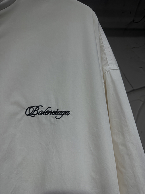 バレンシアガ Balenciaga 両面リバーシブルフリース裏地トレンチコート