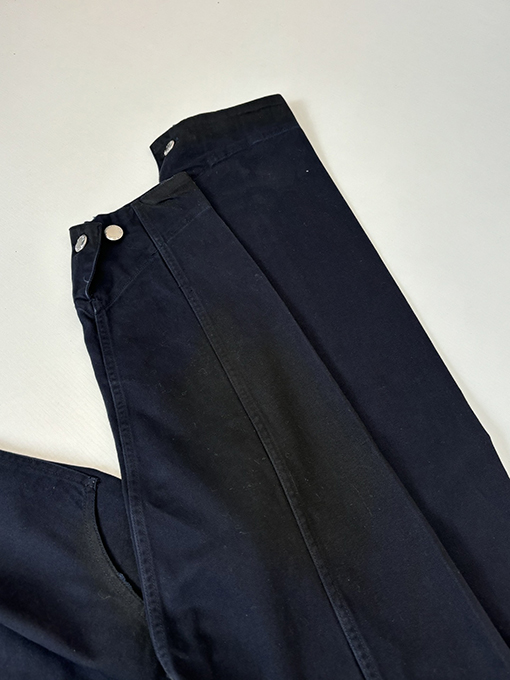 プラダ ワックスのトライアングルロゴラペルジャケット