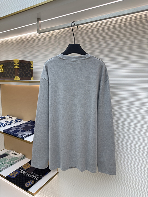 クロムハーツコピー パッチワークヘンリーカラーワッフルスウェットシャツ