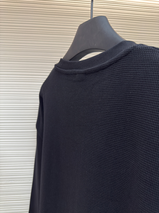 クロムハーツコピー パッチワークヘンリーカラーワッフルスウェットシャツ