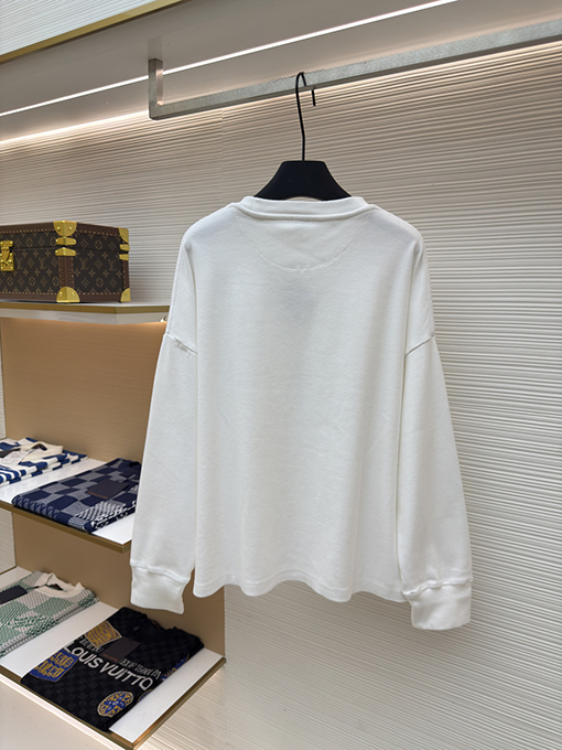 ロエベ 刺繍り長袖シャツ