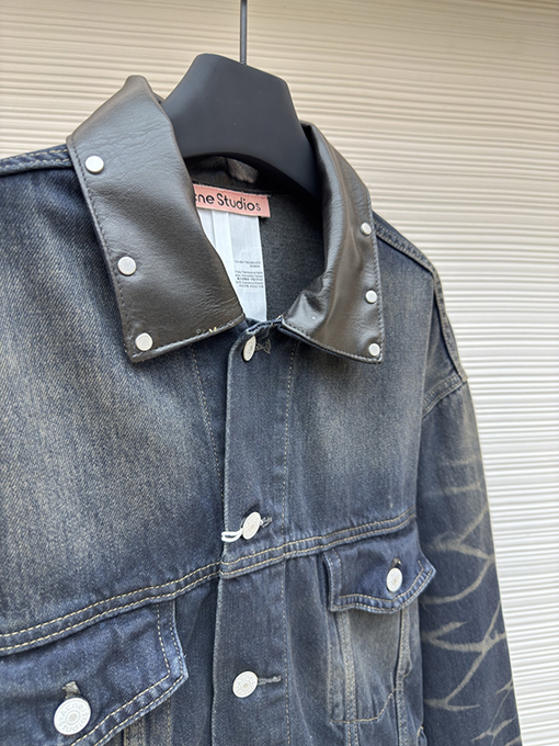 アクネストゥディオズ Acne Studios 刺繍デニムジャケット