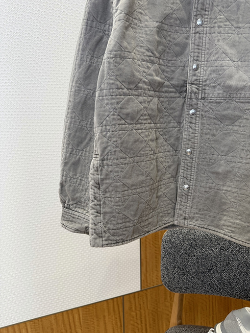 ディオールスーパーコピー ダイヤモンド柄コーデュロイシャツジャケット