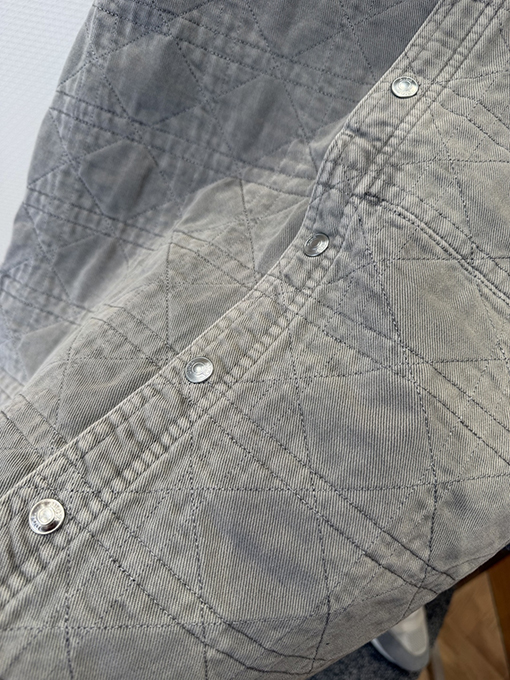 ディオールスーパーコピー ダイヤモンド柄コーデュロイシャツジャケット