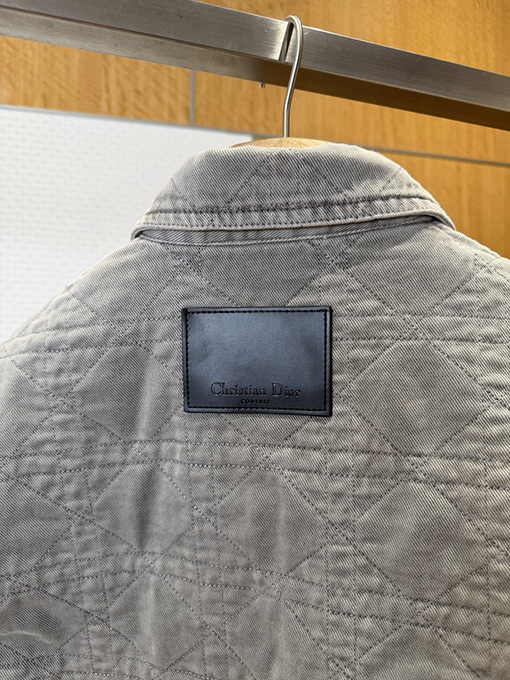 ディオールスーパーコピー ダイヤモンド柄コーデュロイシャツジャケット