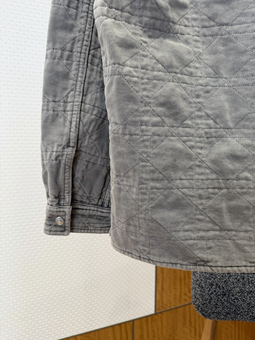 ディオールスーパーコピー ダイヤモンド柄コーデュロイシャツジャケット