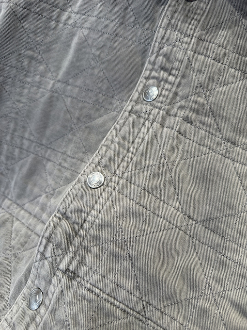 ディオールスーパーコピー ダイヤモンド柄コーデュロイシャツジャケット