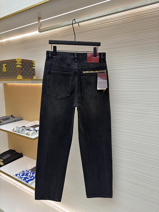 グッチコピー ウォッシュドコットンデニムジーンズ