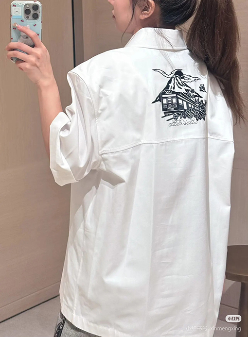 ルイヴィトン NIGO 刺繍り半袖シャツ