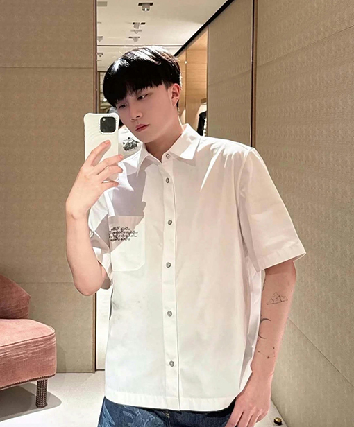 ルイヴィトン NIGO 刺繍り半袖シャツ