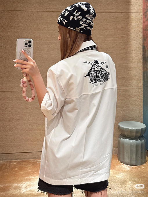 ルイヴィトン NIGO 刺繍り半袖シャツ