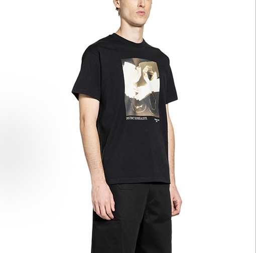 ジバンシイ プリントクルーネック半袖Tシャツ