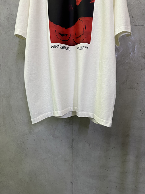 ジバンシイ プリントクルーネック半袖Tシャツ