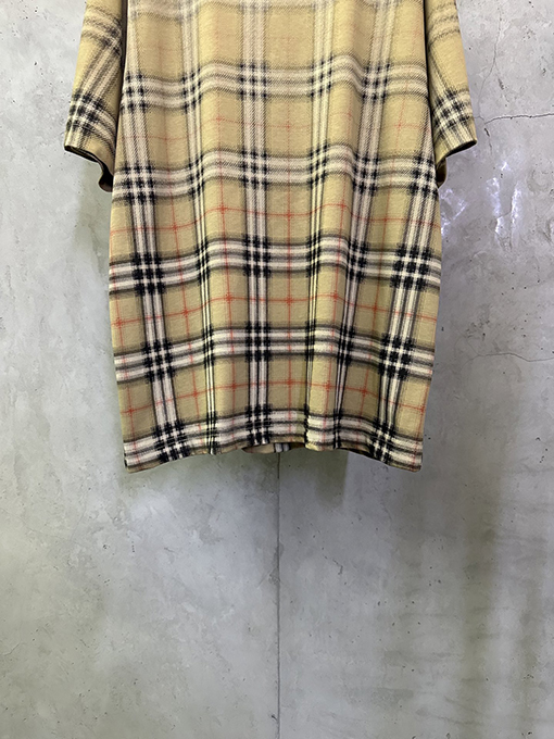 バーバリースーパーコピー チェック柄プリント半袖Tシャツ