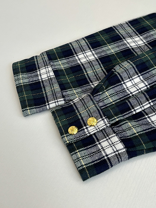 セリーヌスーパーコピー フランネルチェックの長袖シャツ