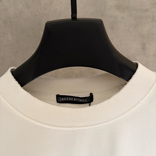 クロムハーツコピー 新モデル刺繍の半袖Tシャツ