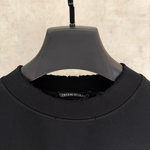 クロムハーツコピー 新モデル刺繍の半袖Tシャツ