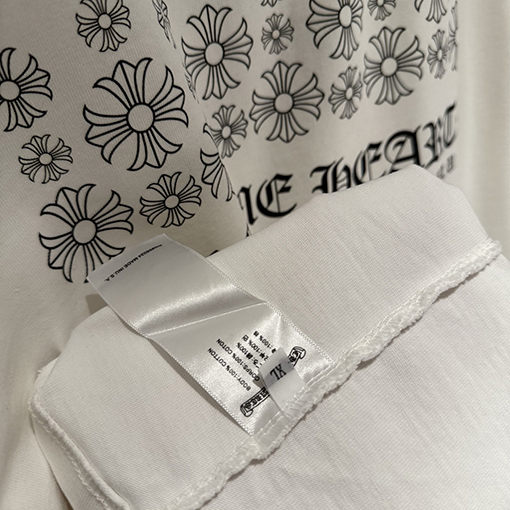 クロムハーツ ブロックバスターヘビー級刺繍の半袖Tシャツ