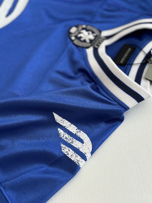 バレンシアガスーパーコピー Balenciaga 3M ラグビージャージ Vネック 半袖Tシャツ