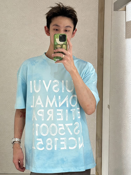 ルイヴィトン LV タイダイプリント半袖Tシャツ