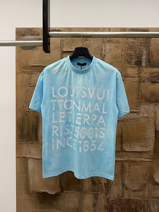 ルイヴィトン LV タイダイプリント半袖Tシャツ