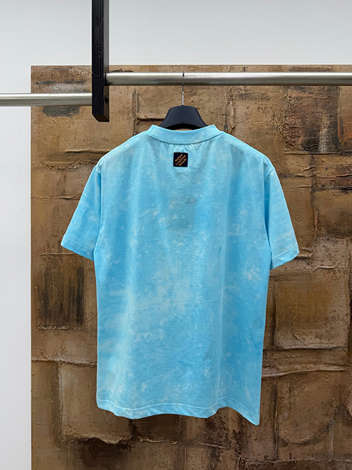 ルイヴィトン LV タイダイプリント半袖Tシャツ