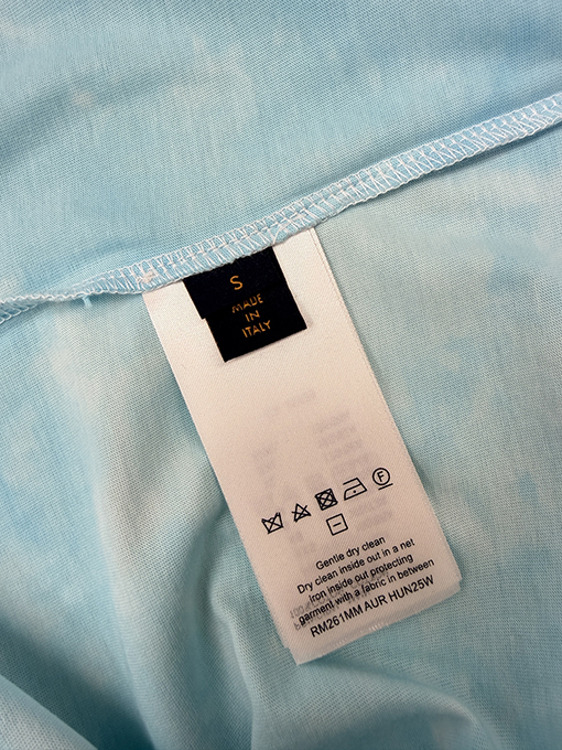 ルイヴィトン LV タイダイプリント半袖Tシャツ