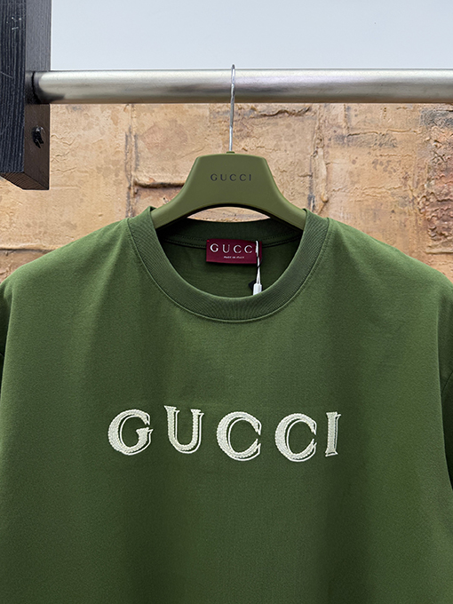 グッチ Gucci 刺繍半袖Tシャツ