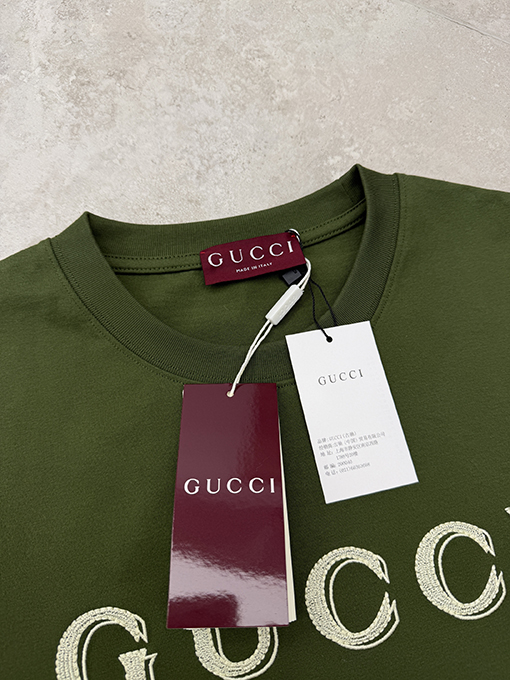 グッチ Gucci 刺繍半袖Tシャツ