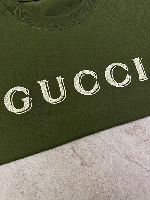 グッチ Gucci 刺繍半袖Tシャツ