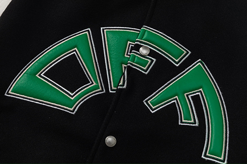 フィアオブゴッド 刺繍ウールベースボールジャケット