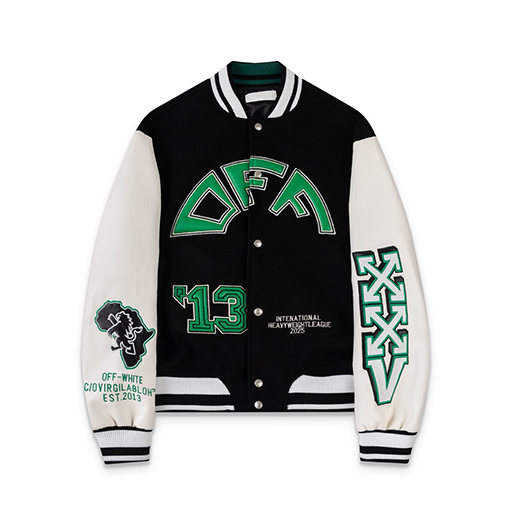 フィアオブゴッド 刺繍ウールベースボールジャケット