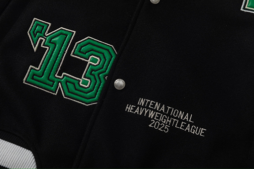 フィアオブゴッド 刺繍ウールベースボールジャケット